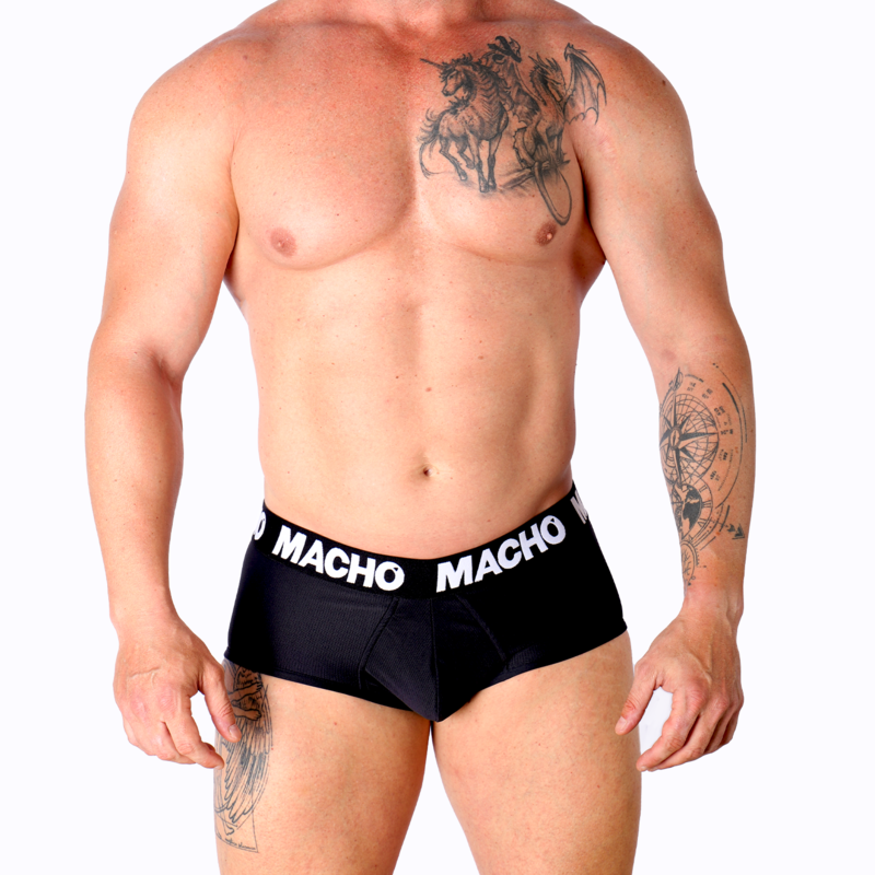 MACHO - SLIP UOMO MS30NG SLIP NERO S