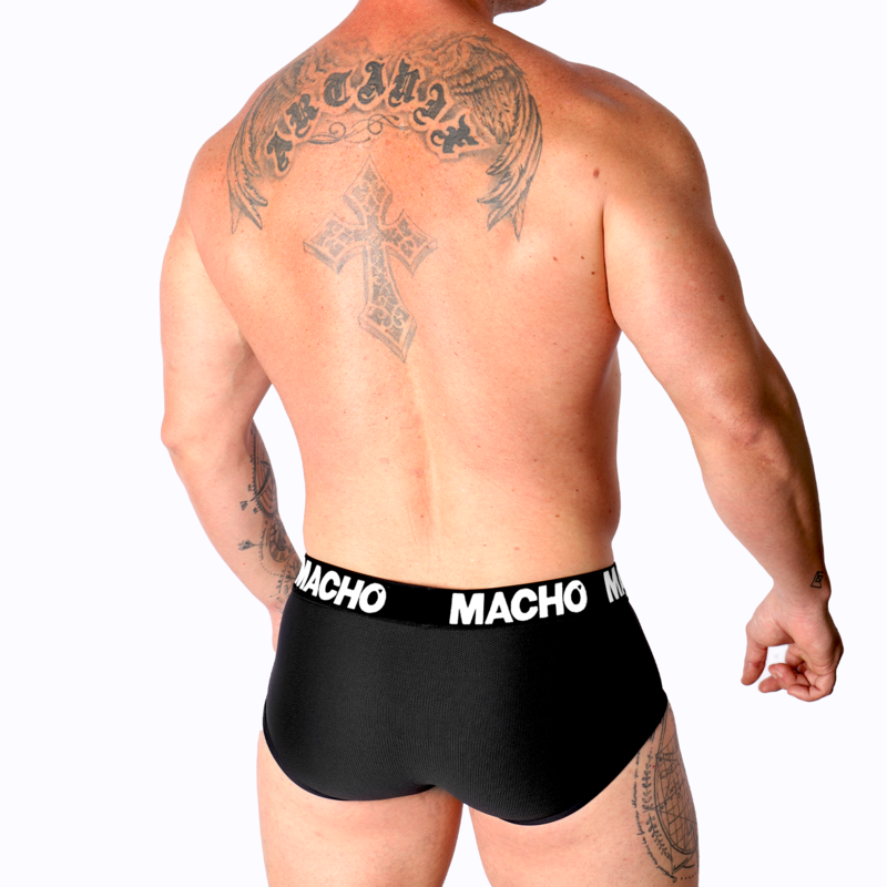 MACHO - SLIP UOMO MS30NG SLIP NERO S