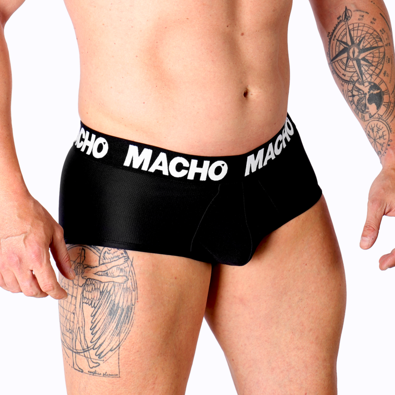 MACHO - SLIP UOMO MS30NG SLIP NERO S