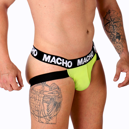 MACHO - SLIP UOMO MX28FA JOCK GIALLO S