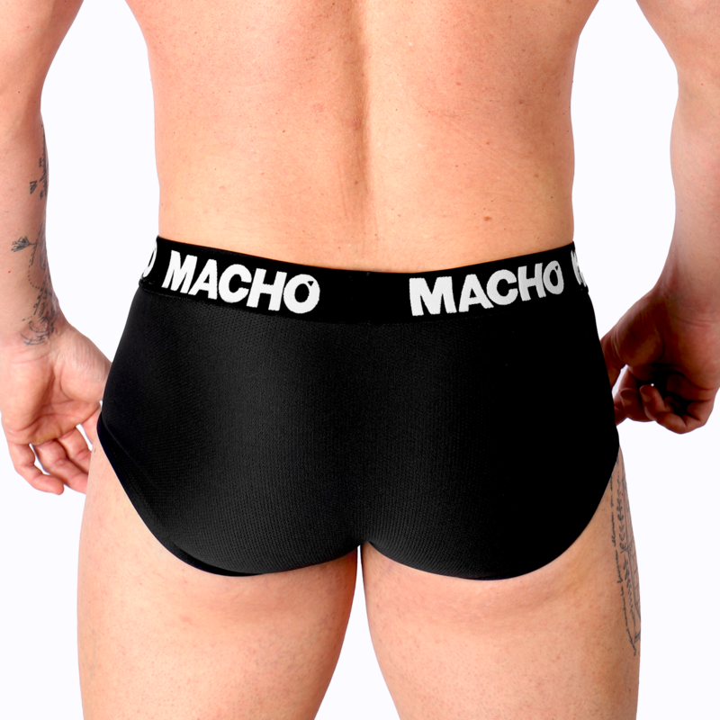 MACHO - SLIP UOMO MS30NG SLIP NERO S