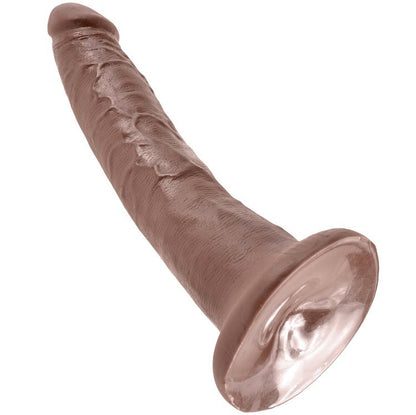 KING COCK - 7 DILDO CIOCCOLATO 17.8 CM