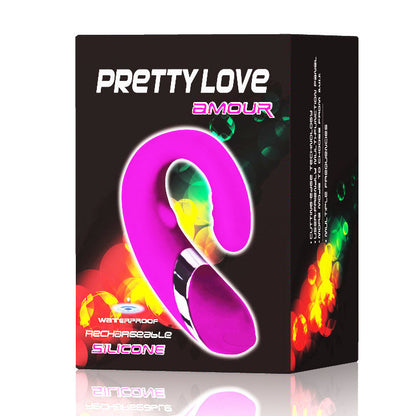 PRETTY LOVE -VIBRATORE  AMOUR PROSTATE E G-SPOT LILAC