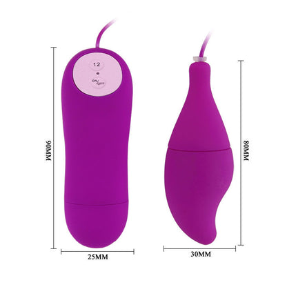 BAILE -VIBRATORE  PLEASURE SHELL12 VIOLA SALVA NUOVO