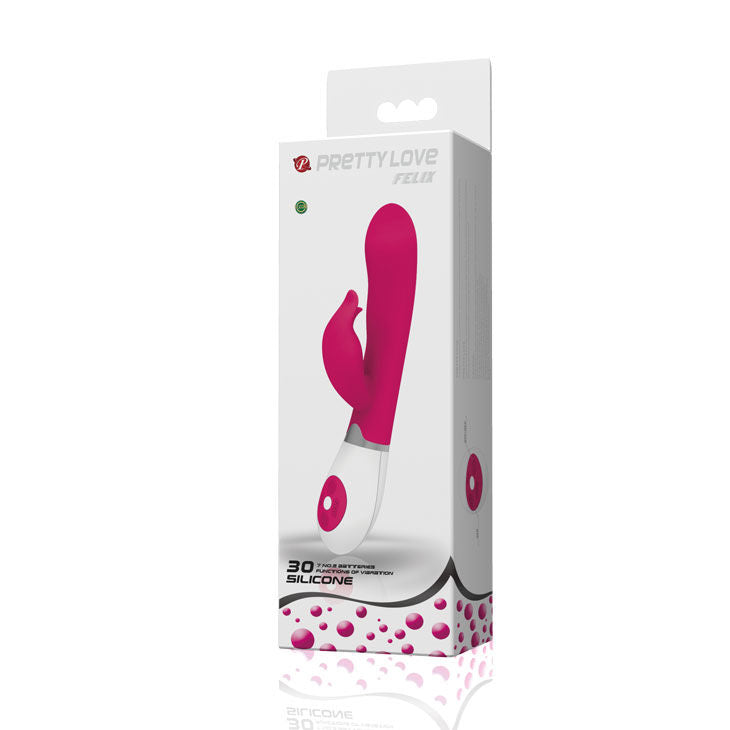 PRETTY LOVE - FLIRTATION VIBRATORE CON STIMOLATORE FELIX