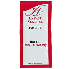 EXTASE SENSUAL - OLIO STIMOLANTE ALLA FRAGOLA 10 ML