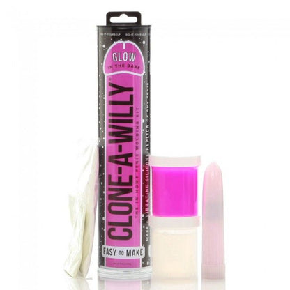 CLONE A WILLY - CLONATORE DEL PENE LUMINESCENTE ROSA CON VIBRATORE