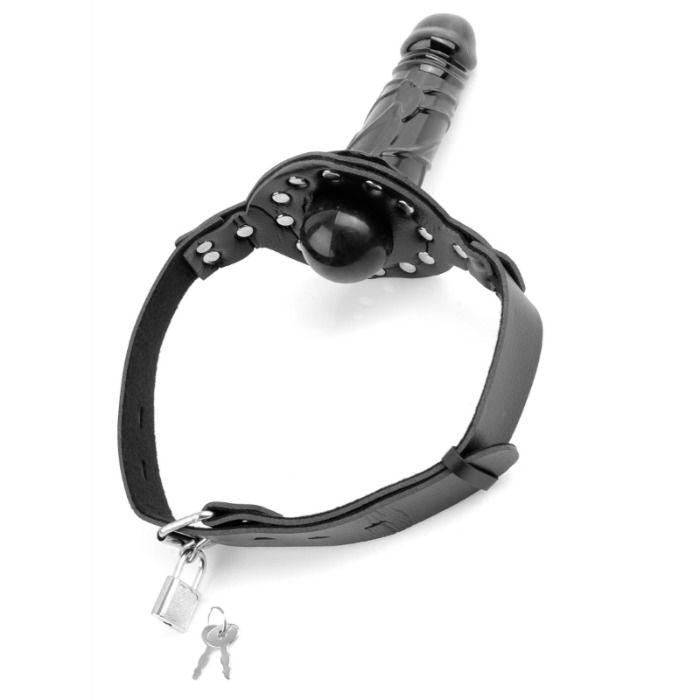 FETISH FANTASY SERIES - BALL GAG DELUXE CON DILDO