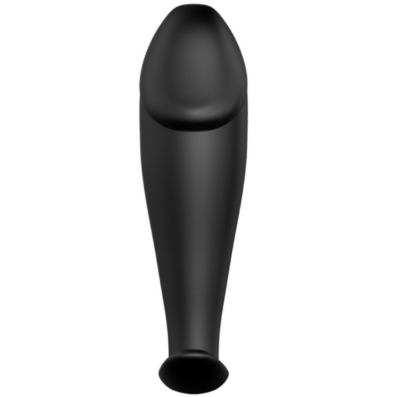 PRETTY LOVE - PLUG ANALE IN SILICONE FORMA DEL PENE E 12 MODALIT DI VIBRAZIONE NERO