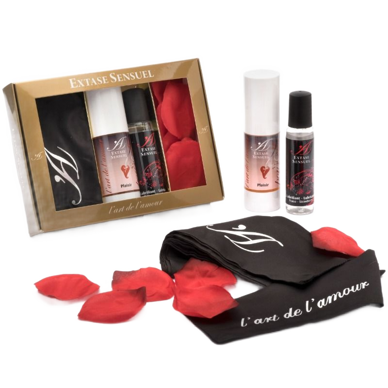 EXTASE SENSUAL - GEL LUBRIFICANTE PETTO INTIMO PER LEI KIT