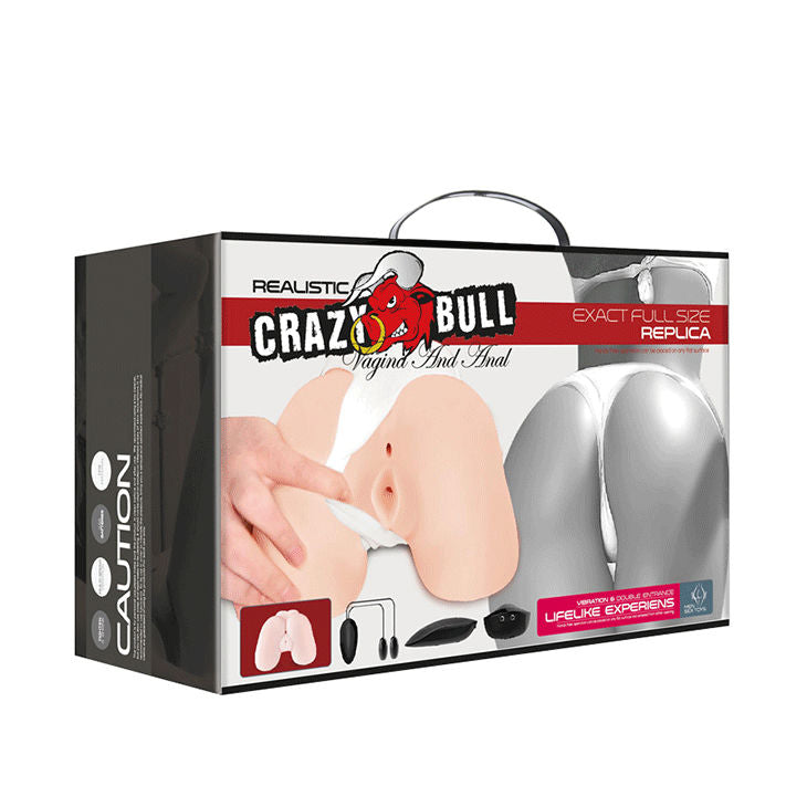 CRAZY BULL - VAGINA E ANO REALISTICI CON VIBRAZIONE POSIZIONE 5