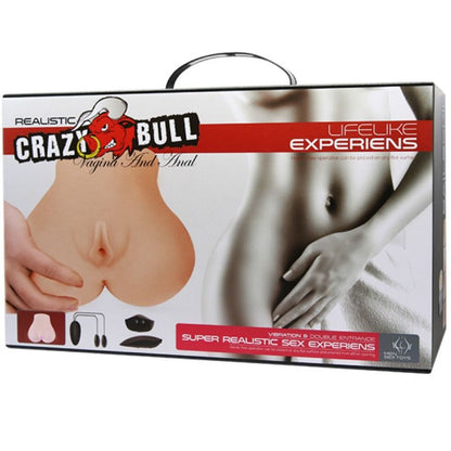 CRAZY BULL - VAGINA E ANO REALISTICI CON VIBRAZIONE POSIZIONE 7