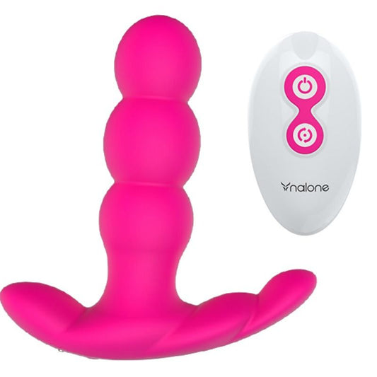 NALONE - VIBRATORE ANALE PEARL TELECOMANDO NERO