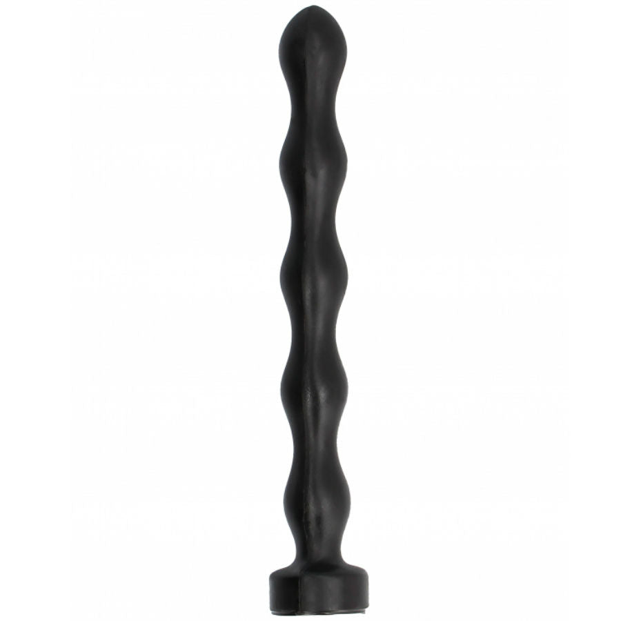 ALL BLACK - PLUG SFERA ANALE 32 CM