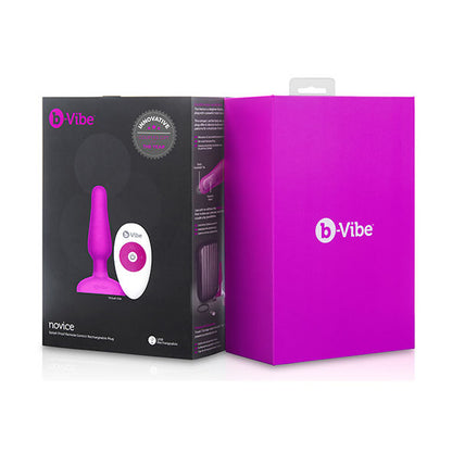 B-VIBE - PLUG ANALE NOVICE REMOTE CONTROL FUCSIA