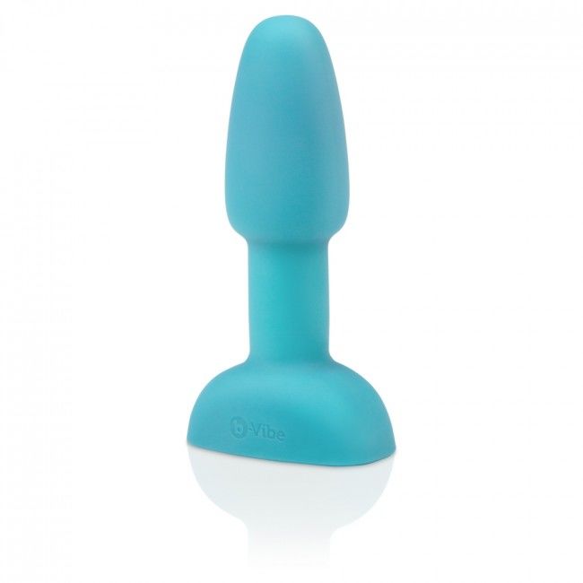 B-VIBE - RIMMING TELECOMANDO PLUG ANALE PETITE TEAL