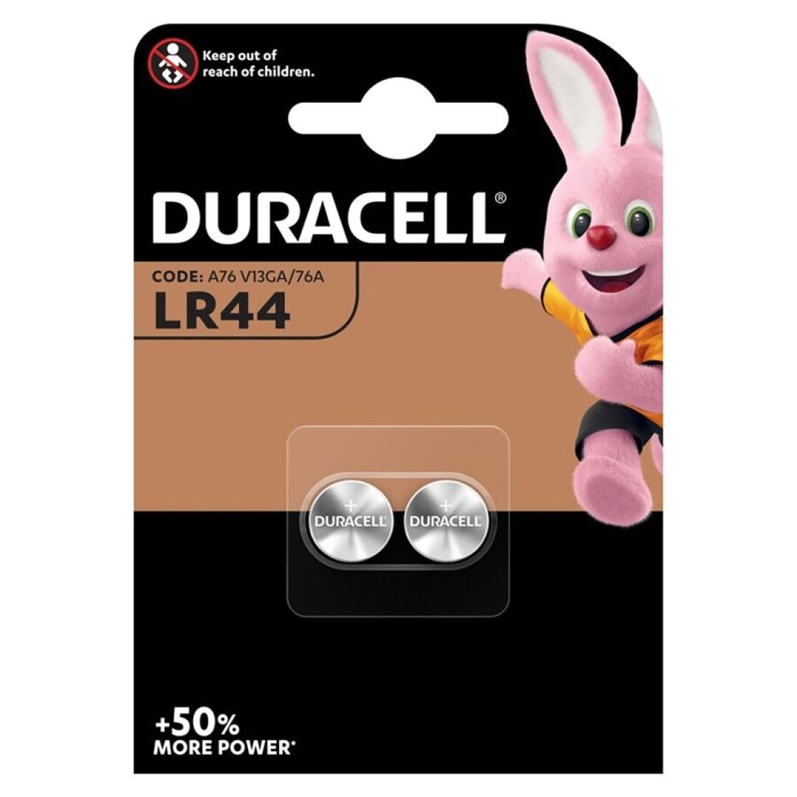 DURACELL -ACESSORIO  BATTERIA - LR44 1,5V 2 UNIT