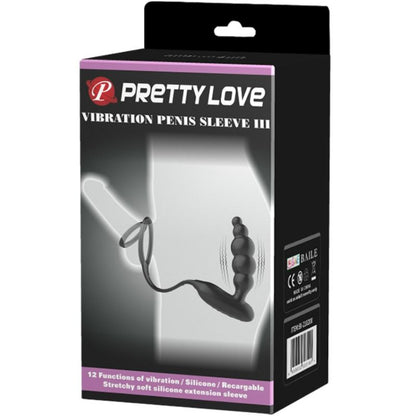 PRETTY LOVE - ANELLI PER PENE CON SPINA VIBRATORE