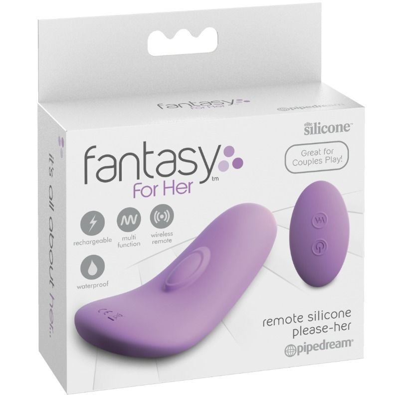 FANTASY FOR HER -MASSAGGIATORE SILICONE REMOTO PER FAVORE