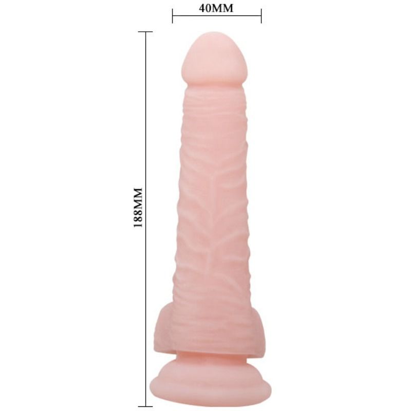 BAILE - DILDO NATURALE SUPER REALISTICO 18.8 CM