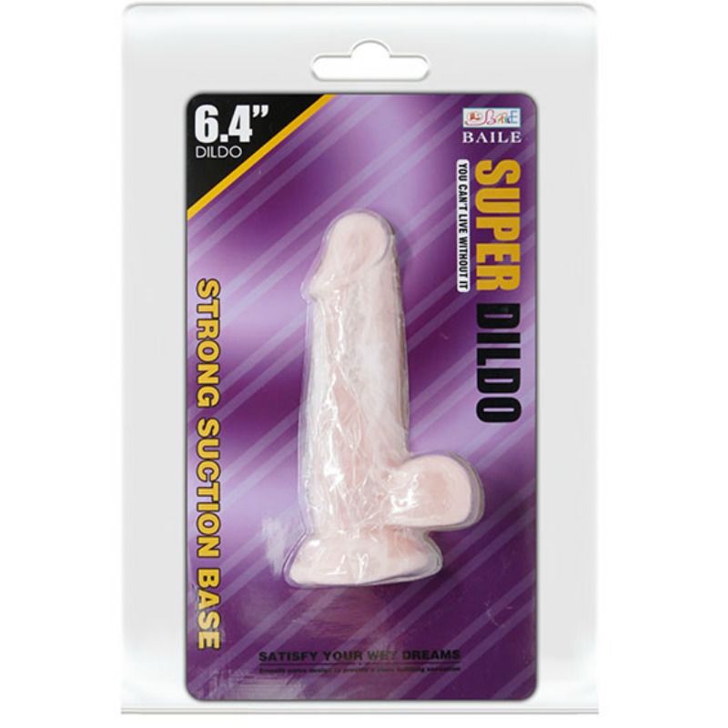 BAILE - DILDO NATURALE SUPER REALISTICO 16.5 CM