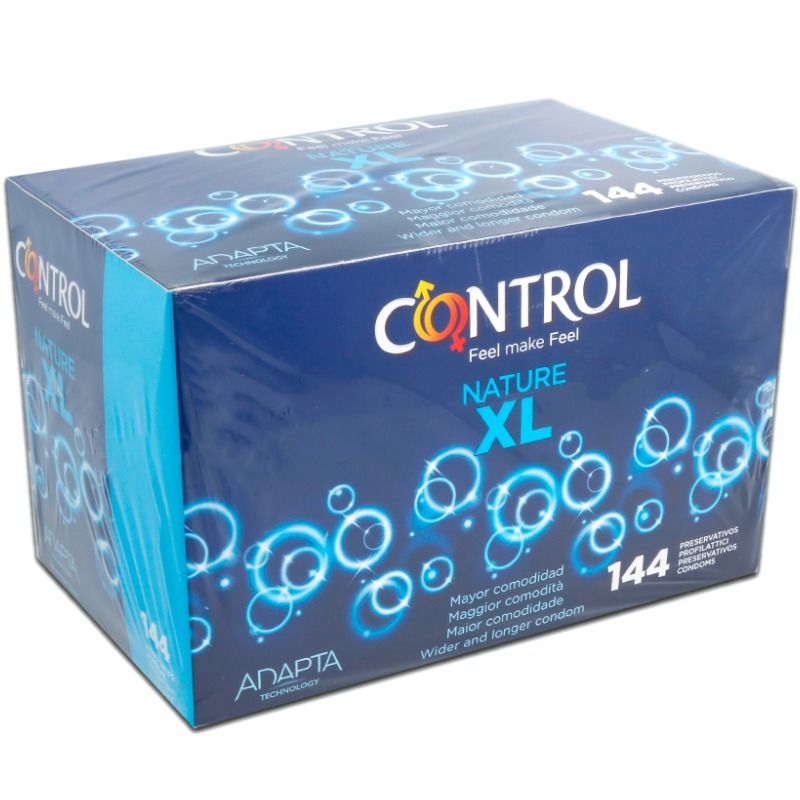 CONTROL -PRESERVATIVI NATURA XL 144 UNITÀ