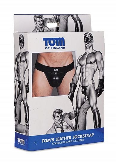 TOM OF FINLAND - CINTURINO SLIP UOMO IN PELLE M / L