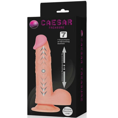 BAILE - VIBRATORE  FUNZIONE UP & DOWN DEL DILDO REALISTICO DEL TESORO DI CAESAR