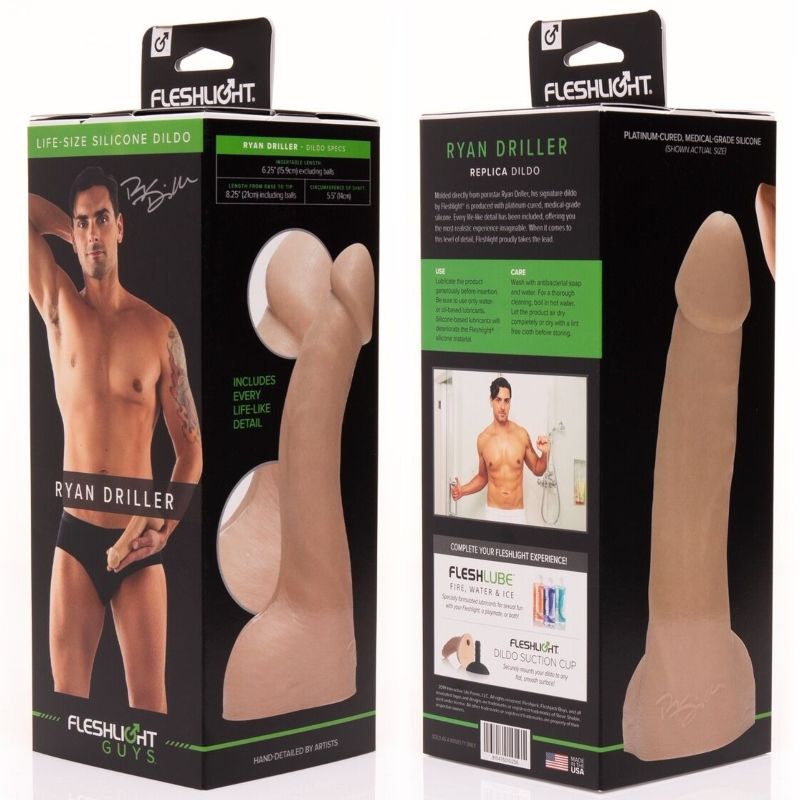 FLESHJACK - DILDO RYAN DRILLER 21 CM