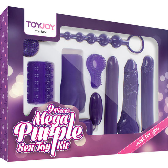 TOYJOY - SOLO PER TE MEGA PACCHETTO VIBRATORI  GIOCATTOLI SESSUALI VIOLA