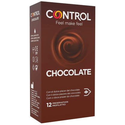 CONTROL - PRESERVATIVI ADAPTA CHOCOLATE 12 UNITS