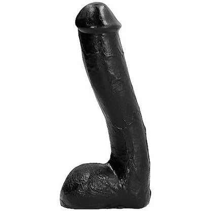 ALL BLACK - PLUG PENE ANALE REALISTICO 23 CM