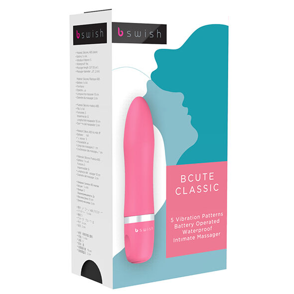 B SWISH - VIBRATORE  BCUTE CLASSIC ROSA