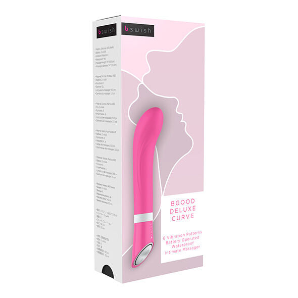 B SWISH -VIBRATORE   B BUONA CURVA DELUXE ROSA