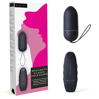 B SWISH - VIBRATORE  BNAUGHTY CLASSIC UNLEASHED NERO