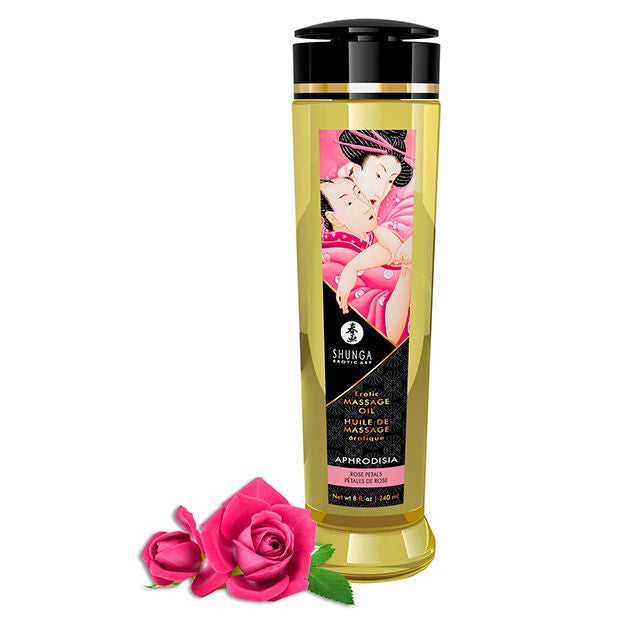 SHUNGA - OLIO DA MASSAGGIO EROTICO APHRODISIA 240 ML