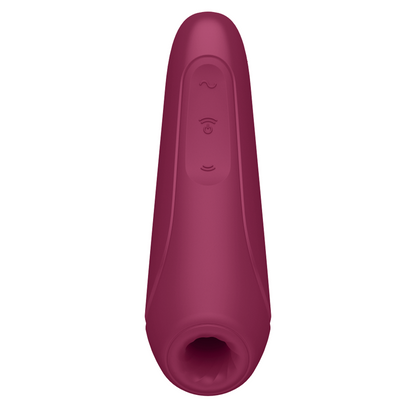 SATISFYER - STIMOLATORE CURVY 1 + ROSSO ROSA