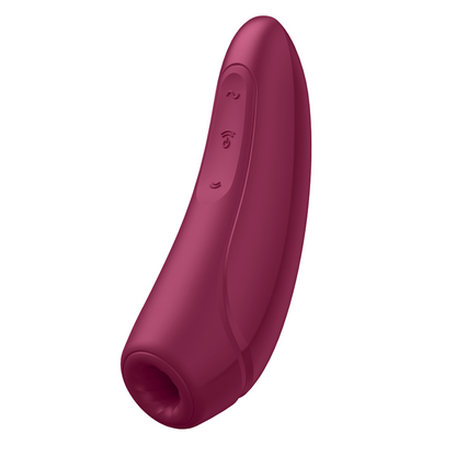 SATISFYER - STIMOLATORE CURVY 1 + ROSSO ROSA