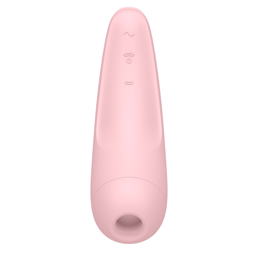 SATISFYER - STIMOLATORE CURVY 1 + ROSSO ROSA