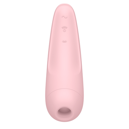 SATISFYER - STIMOLATORE CURVY 1 + ROSSO ROSA