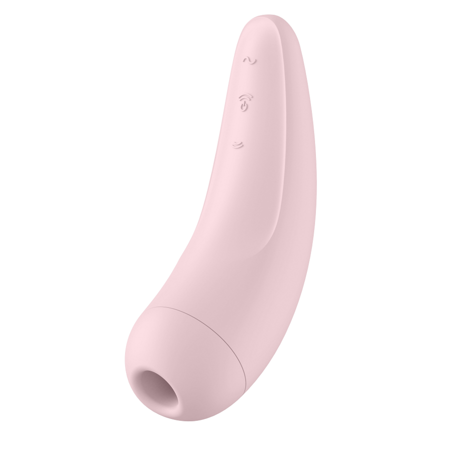 SATISFYER - STIMOLATORE CURVY 1 + ROSSO ROSA