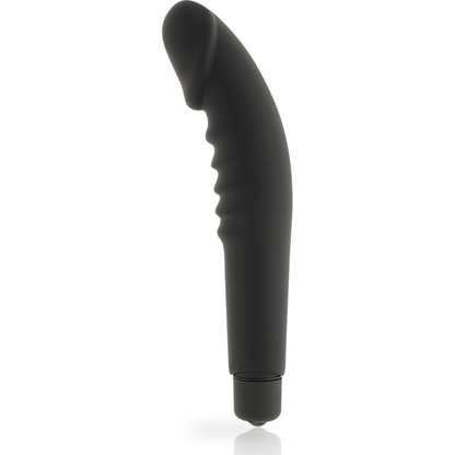 DOLCE VITA -VIBRATORE  PIACERE REALISTICO SILICONE NERO