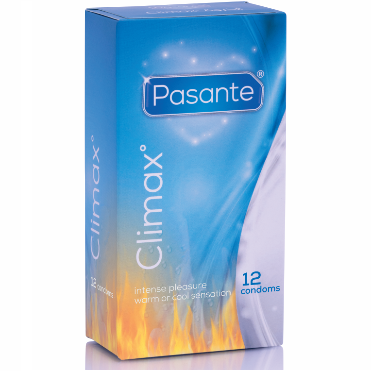 PASANTE - PRESERVATIVI CLIMAX 6 EFFETTI CALDO + 6 EFFETTI FREDDO / 12 UNIT