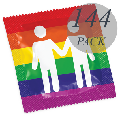 PASANTE -PRESERVATIVI FORMATO GAY PRIDE 144 PACK