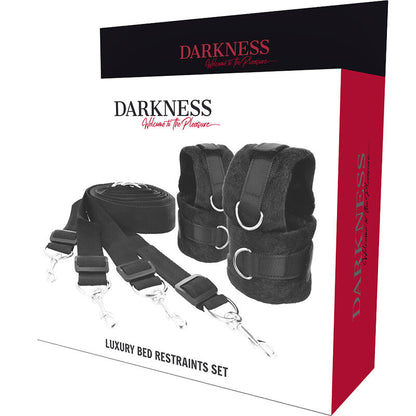 DARKNESS - POLSINI COPPIA CRAVATTE DA LETTO