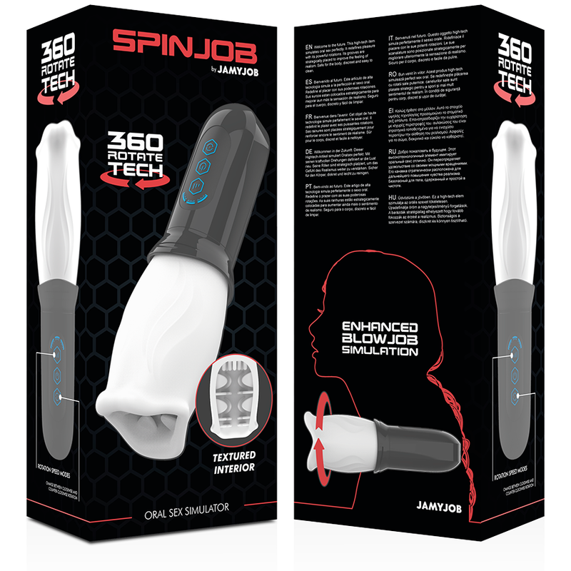 JAMYJOB - STIMOLATORE DEL SESSO ORALE SPINJOB