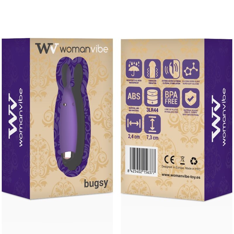 WOMANVIBE - STIMOLATORE IN SILICONE BUGSY