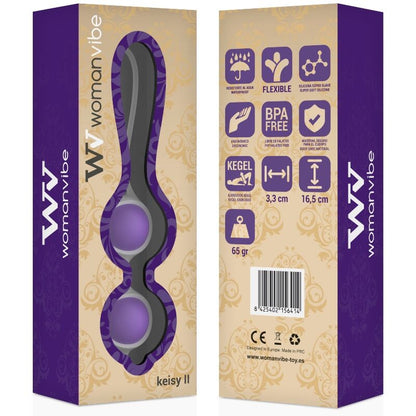 WOMANVIBE - SFERE IN SILICONE WOMANVIBE KEISY II