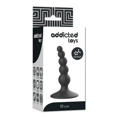 ADDICTED TOYS - PLUG SESSUALE ANALE 10 CM NERO