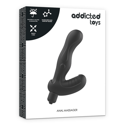 ADDICTED TOYS - P-SPOT VIBE STIMOLATORE ANALE DELLA PROSTATA IN SILICONE